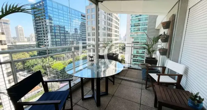 Apartamento para venda em itaim bibi de 110.00m² com 2 quartos, 2 suites e 2 garagens