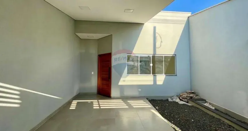 Casa para venda em jardim das orquídeas de 137.00m² com 3 quartos, 1 suite e 2 garagens