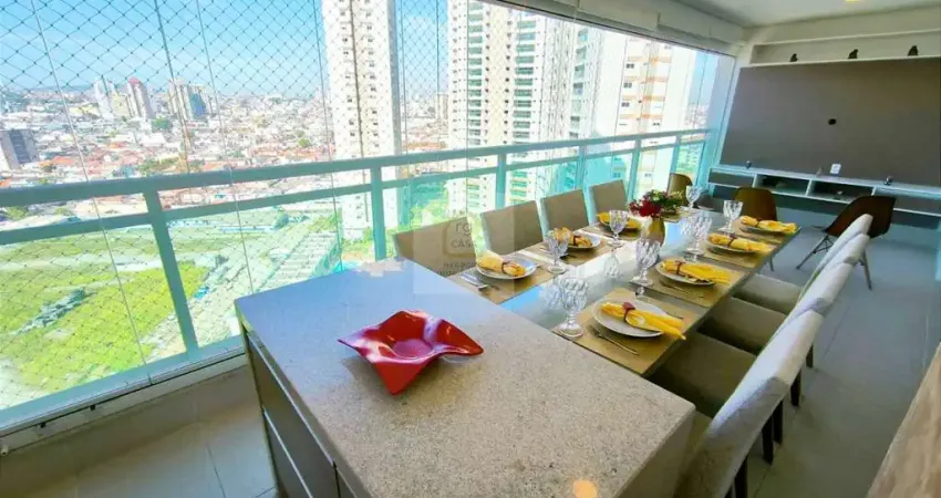 Apartamento para venda em vila mogilar de 125.00m² com 3 quartos, 3 suites e 2 garagens