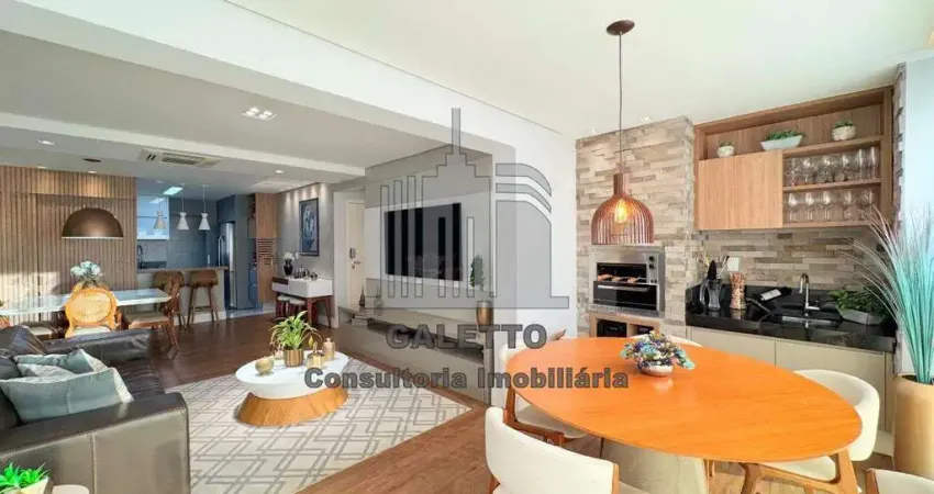 Apartamento para venda em fazenda são quirino de 131.00m² com 3 quartos, 2 suites e 3 garagens