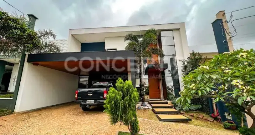 Casa de condomínio para venda em residencial reserva esmeralda de 300.00m² com 4 quartos, 4 suites e 2 garagens