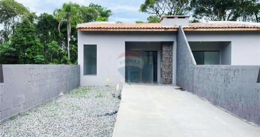 Casa para venda em itapoá de 66.63m² com 2 quartos, 1 suite e 2 garagens