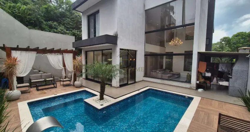 Casa de condomínio para venda em vargem grande paulista de 300.00m² com 4 quartos, 4 suites e 5 garagens