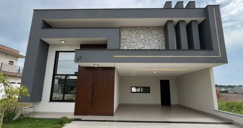 Casa de condomínio para venda em loteamento park gran reserve de 205.00m² com 3 quartos, 1 suite e 4 garagens