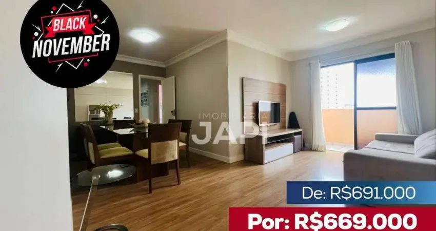 Apartamento para venda em parque residencial eloy chaves de 100.00m² com 3 quartos, 1 suite e 2 garagens
