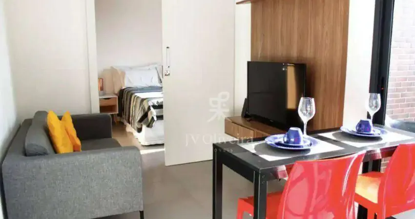 Apartamento para venda em pinheiros de 31.00m² com 1 quarto e 1 garagem