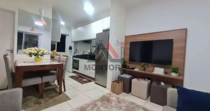 Apartamento para venda em jardim residencial paraíso de 47.00m² com 2 quartos e 1 garagem