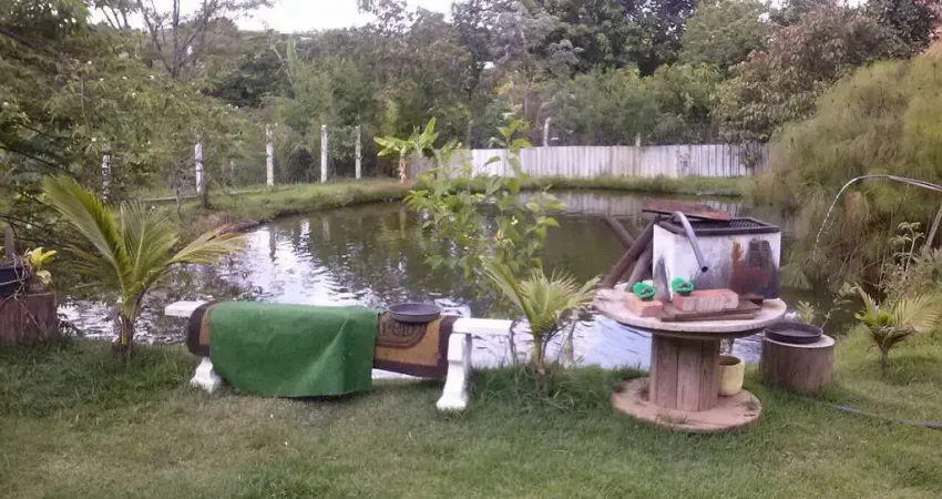 Chácara para venda em centro (tupi) de 80.00m² com 1 quarto e 5 garagens