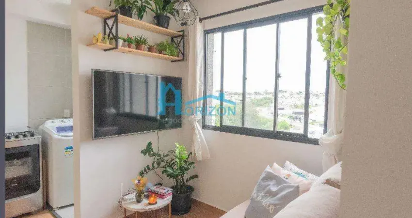 Apartamento para alugar em residencial parque da fazenda de 37.00m² com 2 quartos
