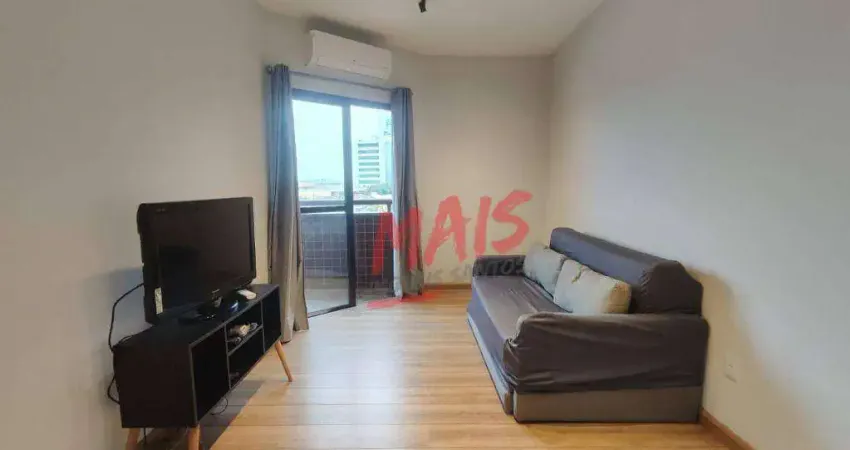 Apartamento para alugar em vila matias de 51.00m² com 1 quarto e 1 garagem