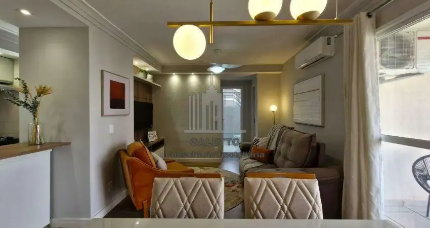 Apartamento para venda em jardim são vicente de 61.00m² com 2 quartos, 1 suite e 2 garagens