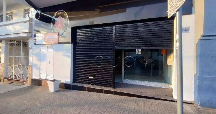 Sala comercial para alugar na Cidade Alta, Piracicaba