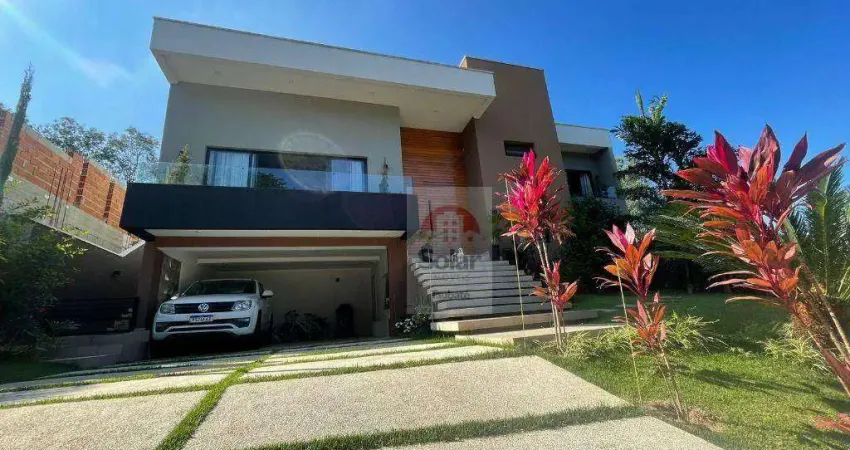 Casa de condomínio para venda em campos do conde de 336.00m² com 4 quartos, 3 suites e 5 garagens