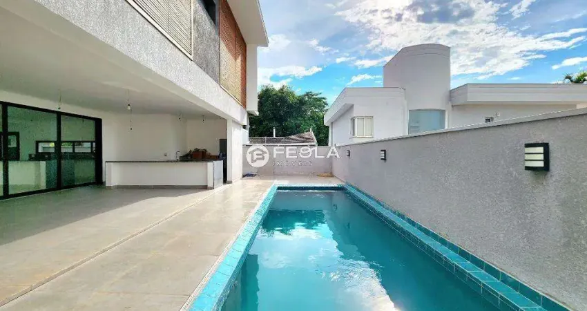 Casa de condomínio para venda em jardim primavera de 390.00m² com 4 quartos, 4 suites e 3 garagens
