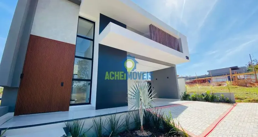 Casa de condomínio para venda em conjunto habitacional elias stefan de 246.27m² com 3 quartos, 3 suites e 2 garagens