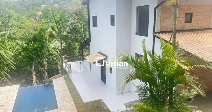 Casa de condomínio para venda em granja viana - fazendinha de 315.00m² com 4 quartos, 4 suites e 4 garagens