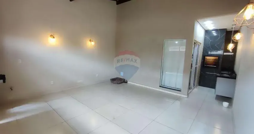 Casa para venda em residencial real parque de 127.07m² com 3 quartos, 1 suite e 2 garagens
