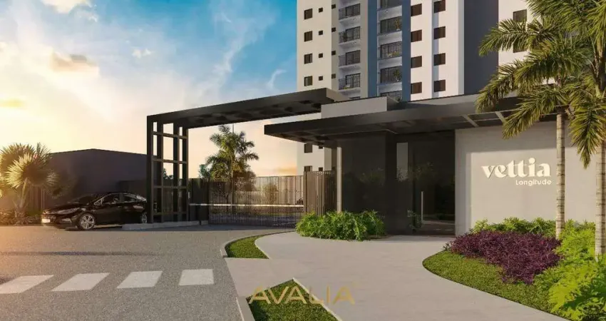 Apartamento para venda em chácara alvorada de 51.76m² com 2 quartos, 1 suite e 1 garagem