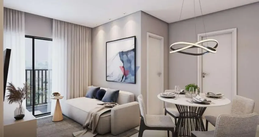 Apartamento para venda em estação de 44.00m² com 2 quartos e 1 garagem