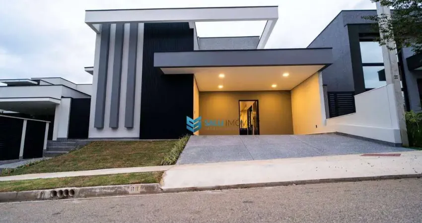 Casa de condomínio para venda em condomínio chácara ondina de 212.00m² com 3 quartos, 3 suites e 4 garagens