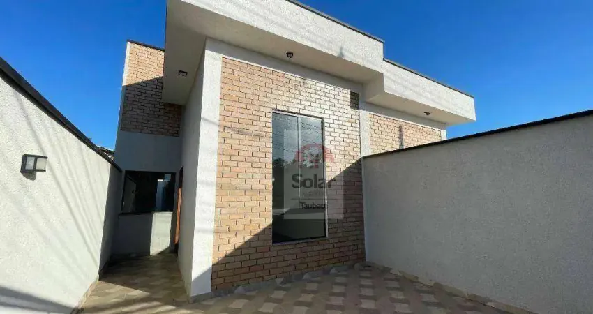 Casa para venda em jardim hípica pinheiro de 68.00m² com 2 quartos, 1 suite e 2 garagens