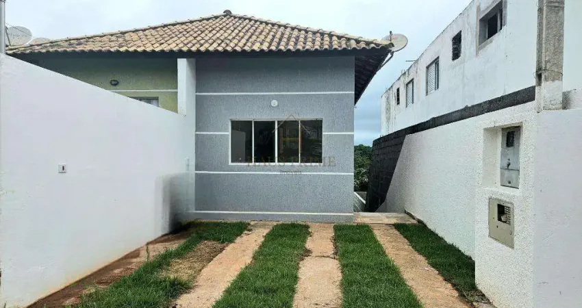 Casa para venda em jardim japão (caucaia do alto) de 65.00m² com 2 quartos e 2 garagens
