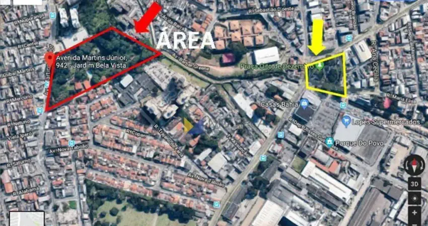 Terreno à venda na Avenida Martins Júnior, 942, Jardim Bela Vista, Guarulhos