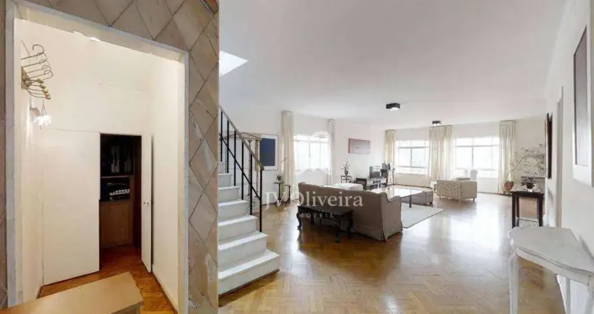 Cobertura para venda em bela vista de 485.00m² com 5 quartos, 3 suites e 2 garagens