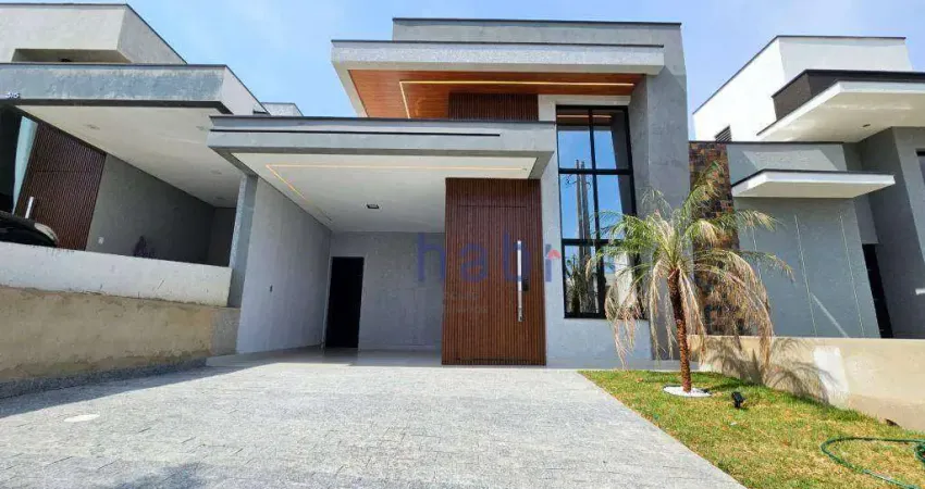 Casa de condomínio para venda em jardim residencial villaggio ipanema i de 105.00m² com 3 quartos, 1 suite e 2 garagens
