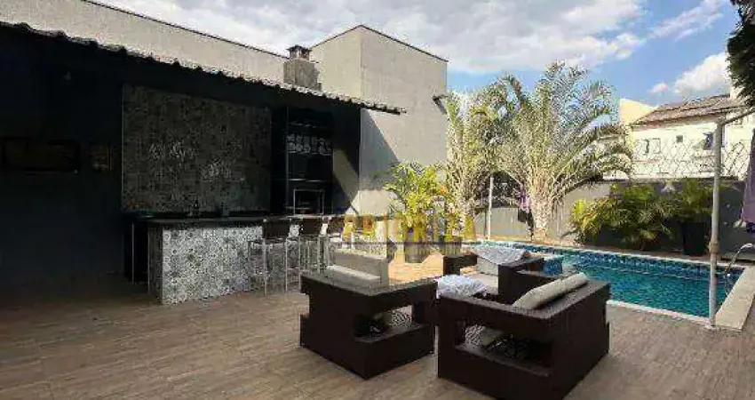 Casa de condomínio para venda e aluguel em condomínio chácara ondina de 525.00m² com 3 quartos, 3 suites e 4 garagens