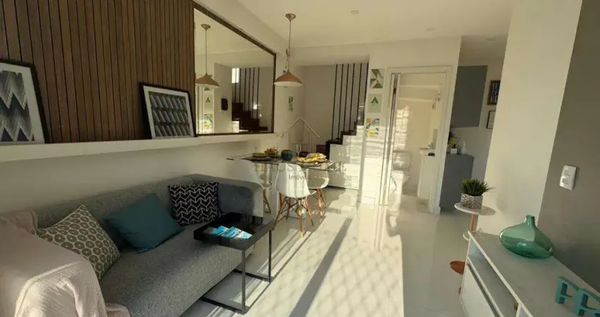 Casa de condomínio para venda em jardim dos pereiras (caucaia do alto) de 45.00m² com 2 quartos e 1 garagem