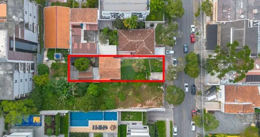 Terreno à venda na Rua Myltho Anselmo da Silva, 1450, Mercês, Curitiba