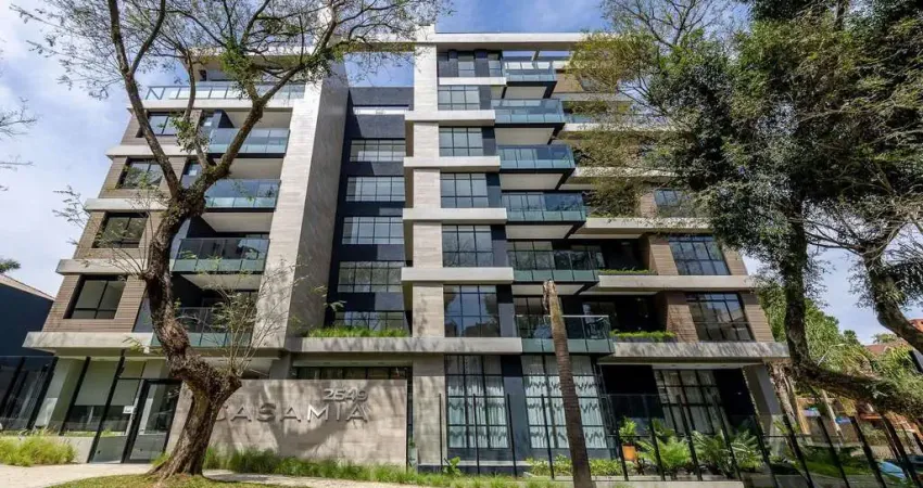 Apartamento para venda em bigorrilho de 139.00m² com 2 quartos, 2 suites e 2 garagens