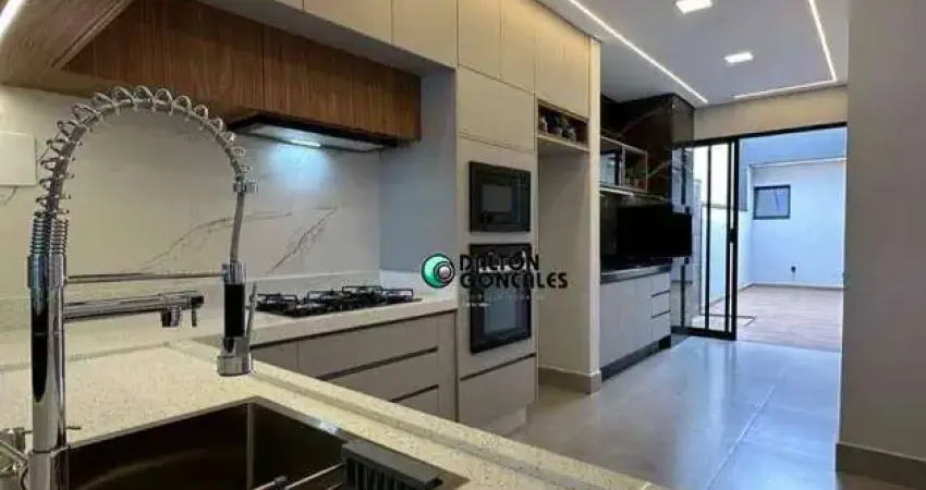 Casa para venda em loteamento park gran reserve de 138.00m² com 3 quartos, 3 suites e 4 garagens