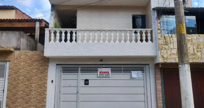 Sobrado para venda em jardim santo antônio de 150.00m² com 2 quartos e 2 garagens