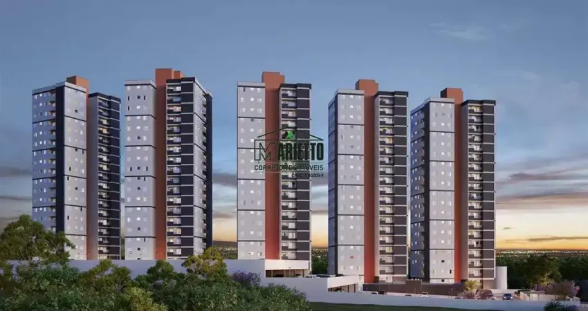 Apartamento para venda em parque reserva fazenda imperial de 52.00m² com 2 quartos e 1 garagem