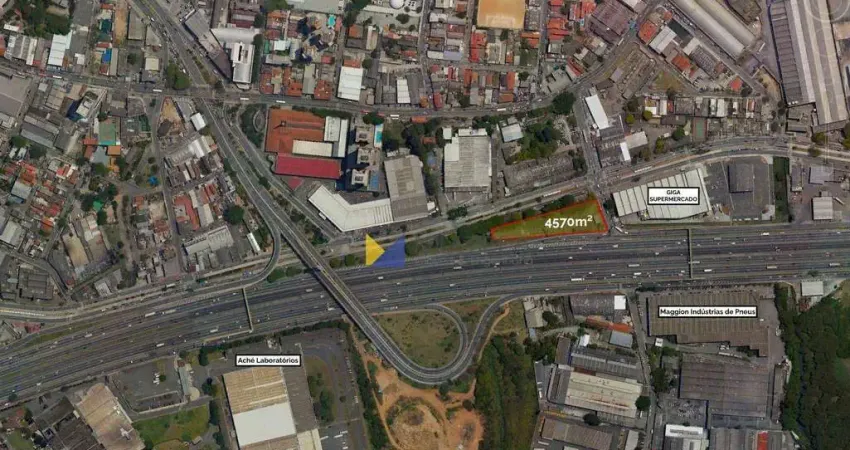 Terreno comercial para alugar na Avenida Presidente Tancredo de Almeida Neves, 47, Macedo, Guarulhos