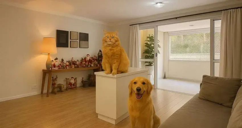 Apartamento para venda em panamby de 141.00m² com 4 quartos, 2 suites e 2 garagens