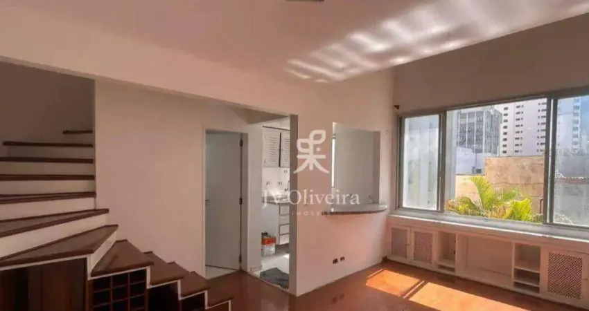 Apartamento para venda em brooklin de 50.00m² com 1 quarto, 1 suite e 1 garagem