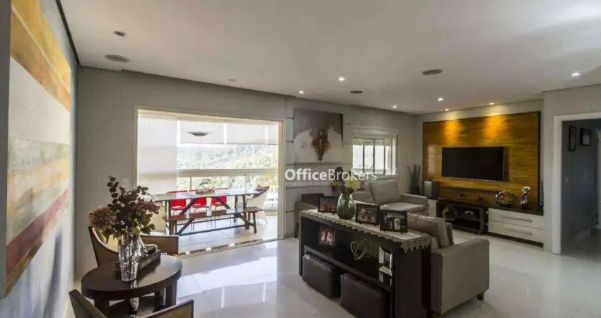 Apartamento para venda em tamboré de 133.00m² com 3 quartos e 1 suite