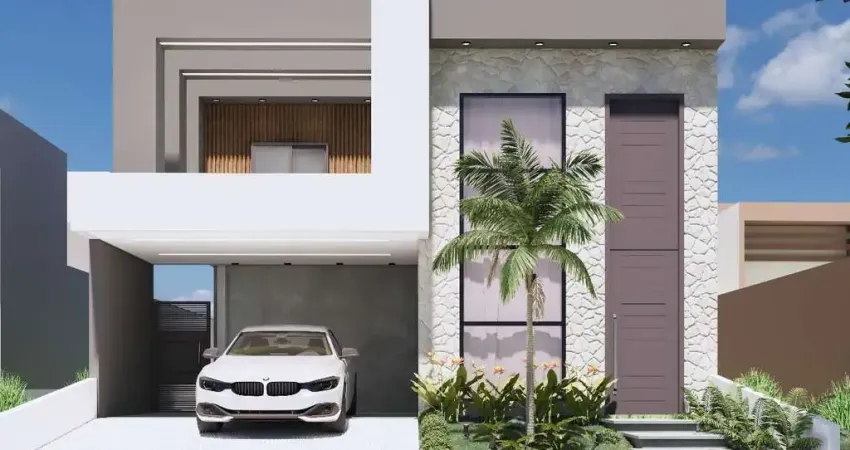 Sobrado para venda em residencial real park sumaré de 141.00m² com 3 quartos, 1 suite e 4 garagens