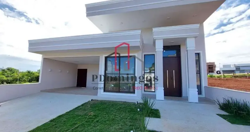 Casa de condomínio para venda em residencial royal garden de 183.00m² com 3 quartos, 3 suites e 4 garagens