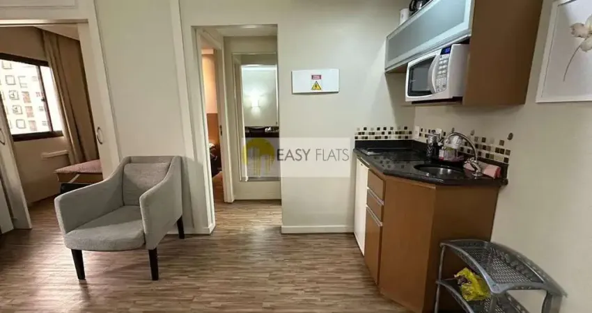 Flat para venda e aluguel em vila olímpia de 35.00m² com 1 quarto, 1 suite e 1 garagem