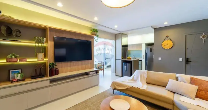 Apartamento para venda em jardim ana maria de 83.00m² com 3 quartos, 1 suite e 2 garagens