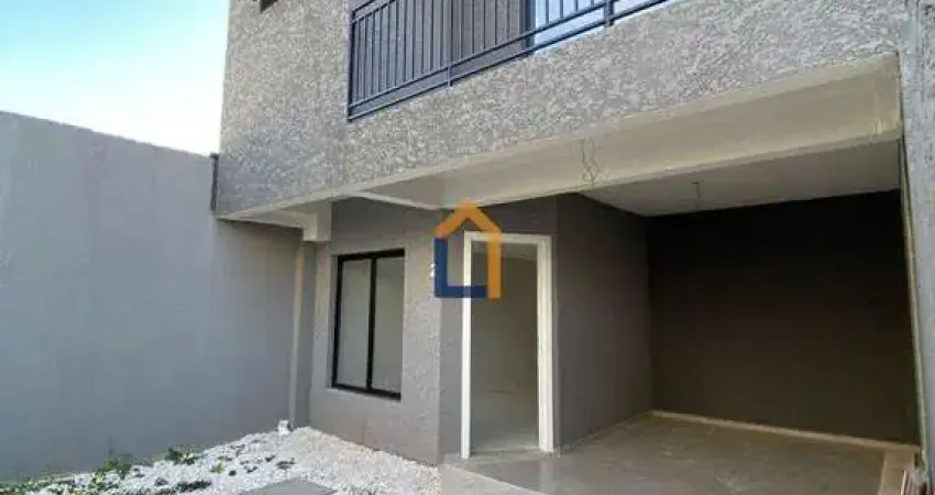 Sobrado para venda em santa cândida de 140.00m² com 3 quartos, 1 suite e 2 garagens