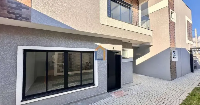 Sobrado para venda em xaxim de 157.71m² com 3 quartos, 1 suite e 2 garagens