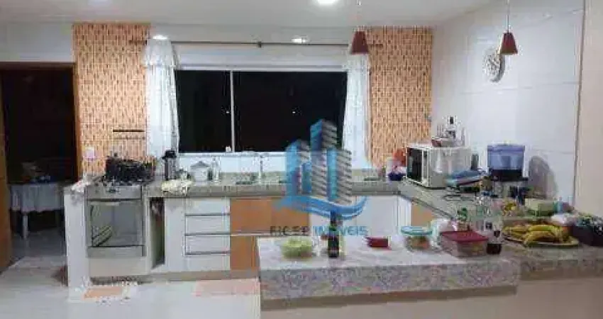 Sobrado para venda em mauá de 200.00m² com 3 quartos, 1 suite e 4 garagens