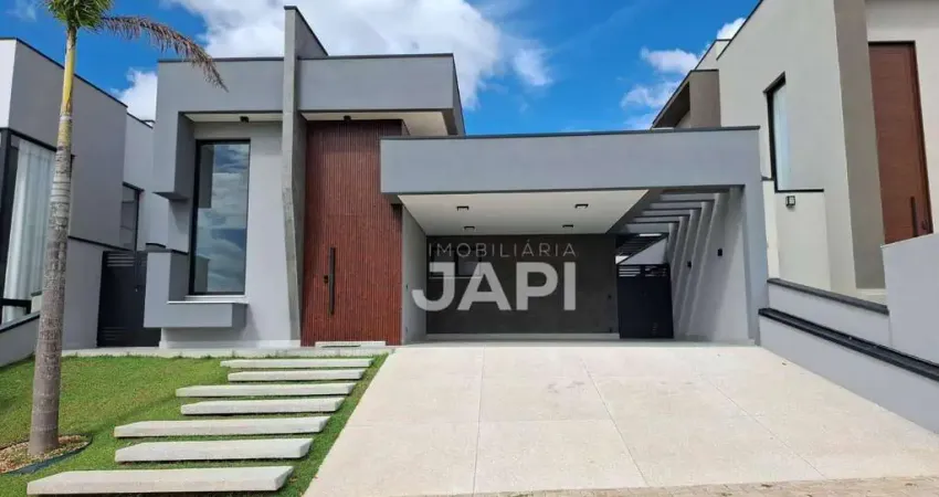 Casa de condomínio para venda em residencial pecan de 172.00m² com 3 quartos, 3 suites e 4 garagens