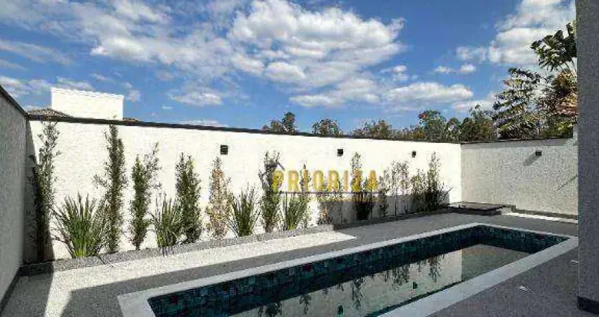 Casa de condomínio para venda em condomínio villa olympia de 195.00m² com 3 quartos, 3 suites e 4 garagens