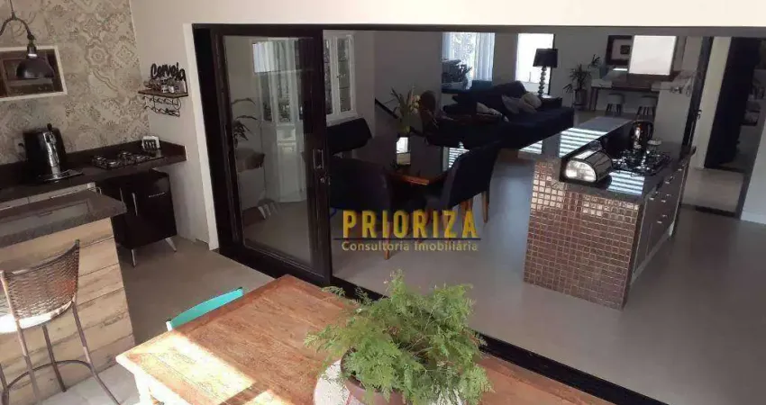 Casa de condomínio para venda em alphaville nova esplanada i de 264.00m² com 3 quartos, 3 suites e 6 garagens